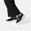 Paul Green Bungee Lace Platform Trainer - Black Leather